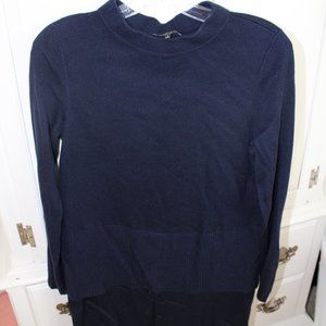 Sweater-shirt layered